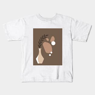 Aesthetic boho vase Kids T-Shirt